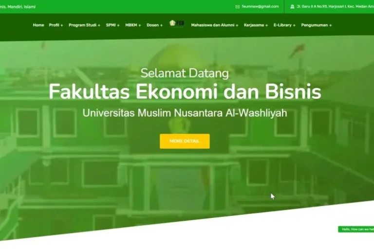 Fakultas Ekonomi Universitas Muslim Nusantara Al Washliyah Medan