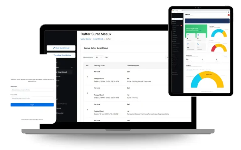 Aplikasi E-Office Pengelolaan Surat Menyurat